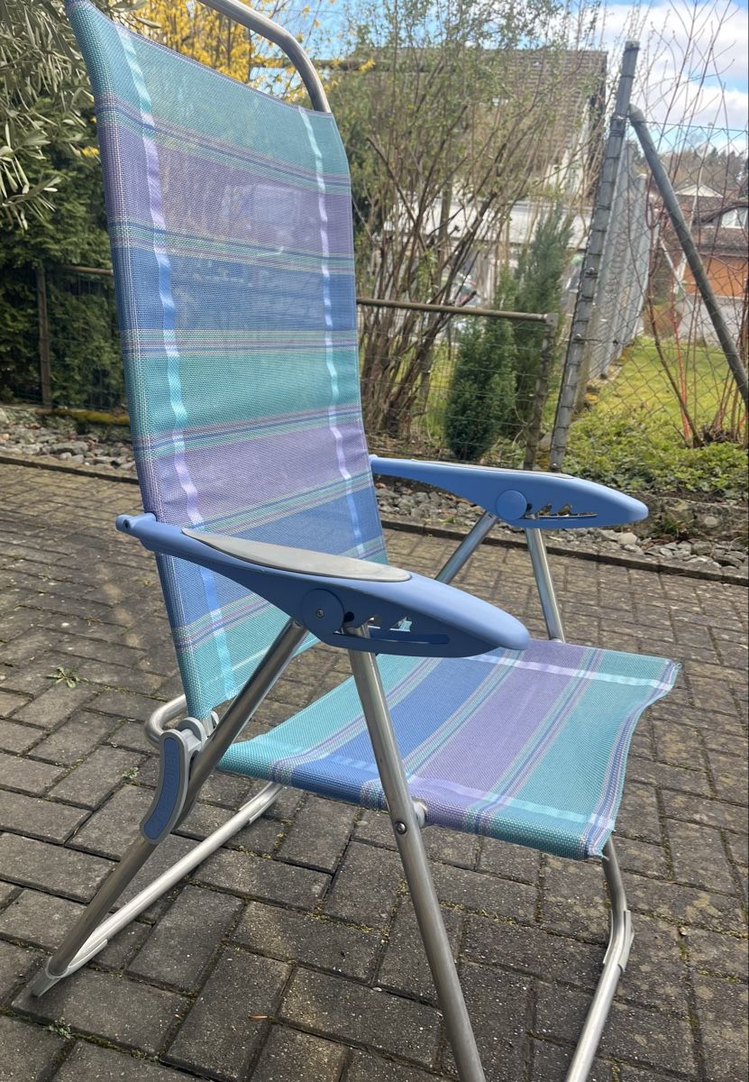 2 Lallemand Campingstühle, höhenverstellbar (Gebraucht) in Unterentfelden für CHF 30 – nur Abholung auf Ricardo kaufen