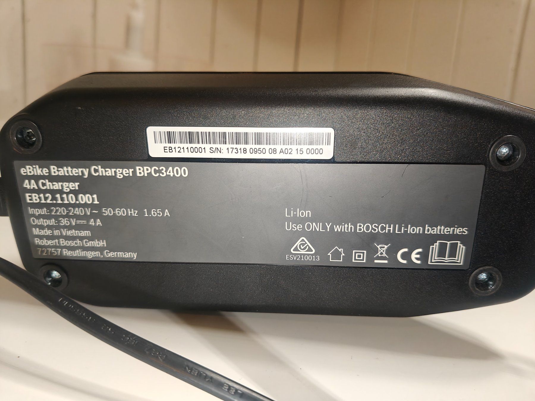 Bosch Chargeurs: Bosch Ladegerät Smart System 4A – D'occasion à Lohn-Ammannsegg par deb_dvx8 1