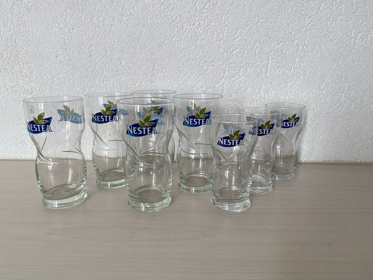 Bicchieri: 8 Nestea Gläser 5x5dl 3x3dl – Usato da Hägglingen venduto da kar_v9qf 1