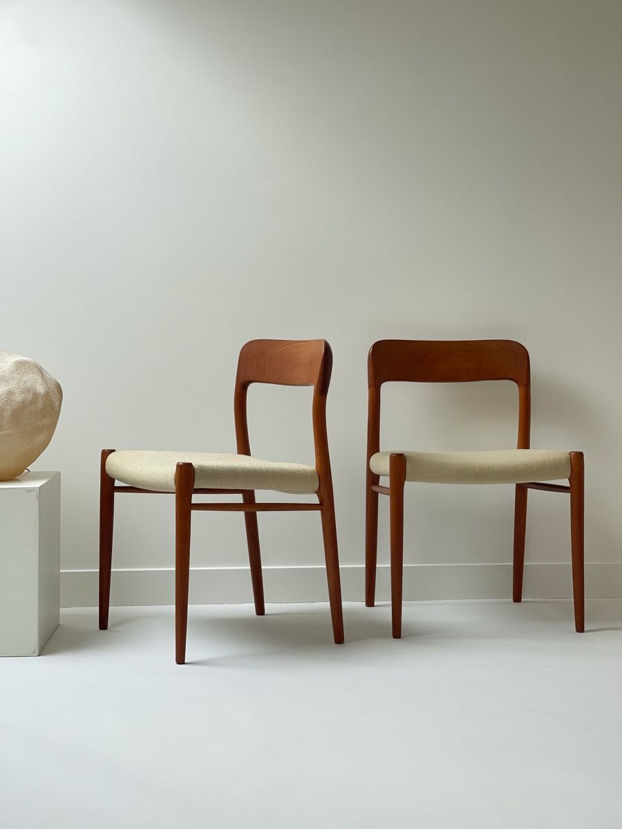 Chaises: Paire de chaises danoises  – D'occasion à Mont-sur-Rolle par G1970