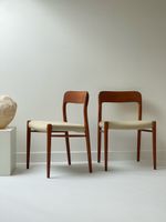 Paire de chaises danoises 