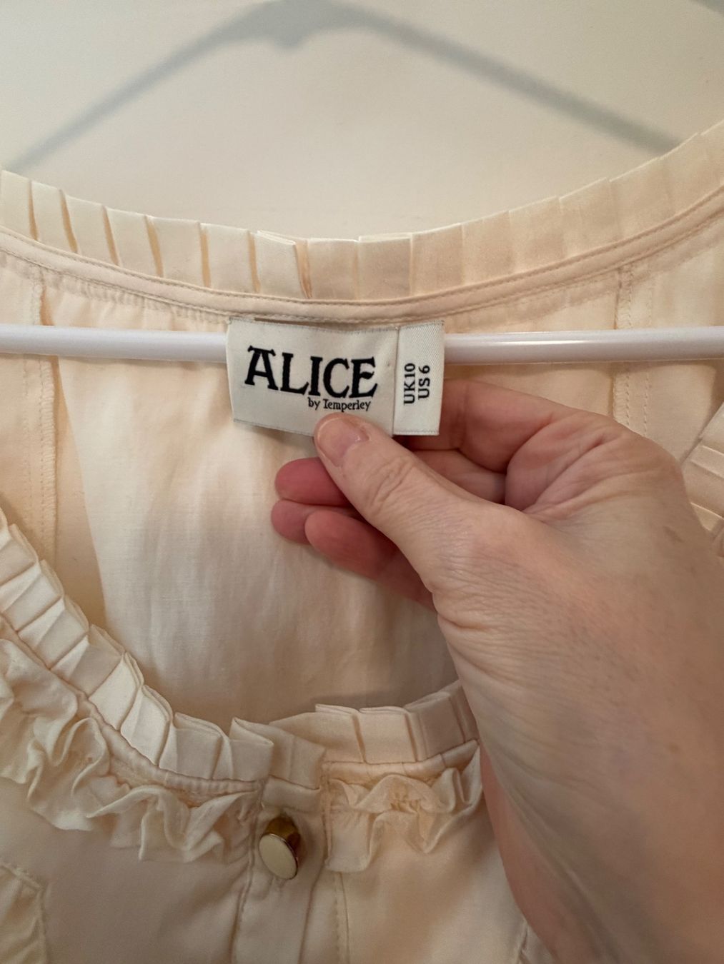 Camicette: A classic Alice by Temperley blouse – Nuovo (secondo la descrizione) da Basel venduto da dan_vp6l 2