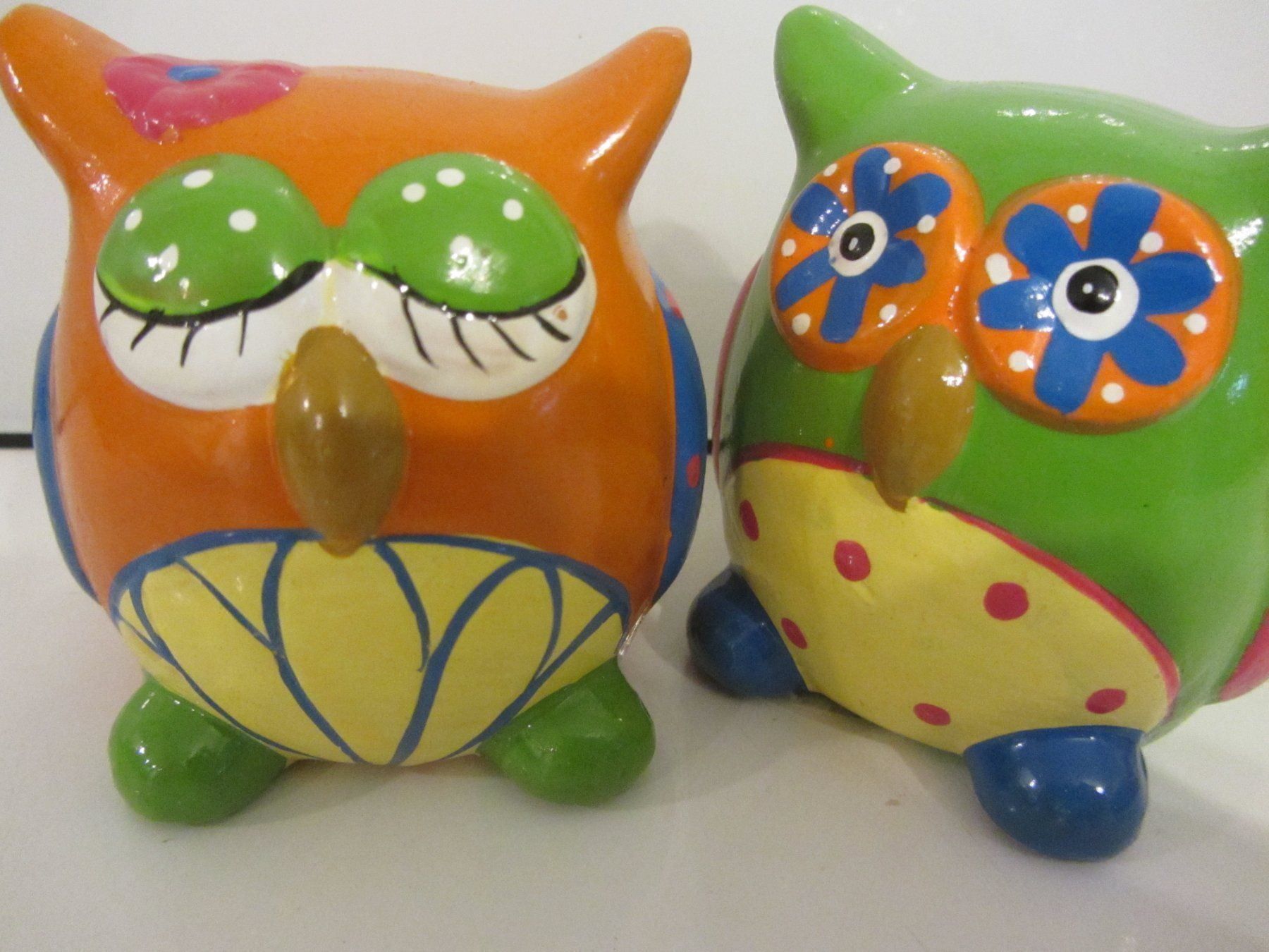 Figurines: 3 Keramik-Eulen – Neuf (Voir description) à Egliswil par chroetli22 4