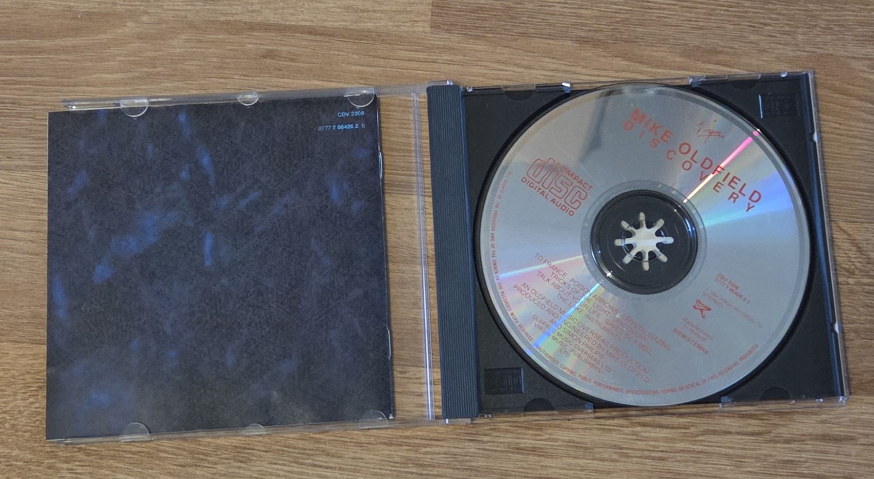 CD: Mike Oldfield Discovery  – Usato da Winterthur venduto da raymen74 1