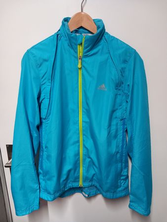 Adidas Jacke, abzippbare Ärmel, Gr.42 Climaproof, Supernova