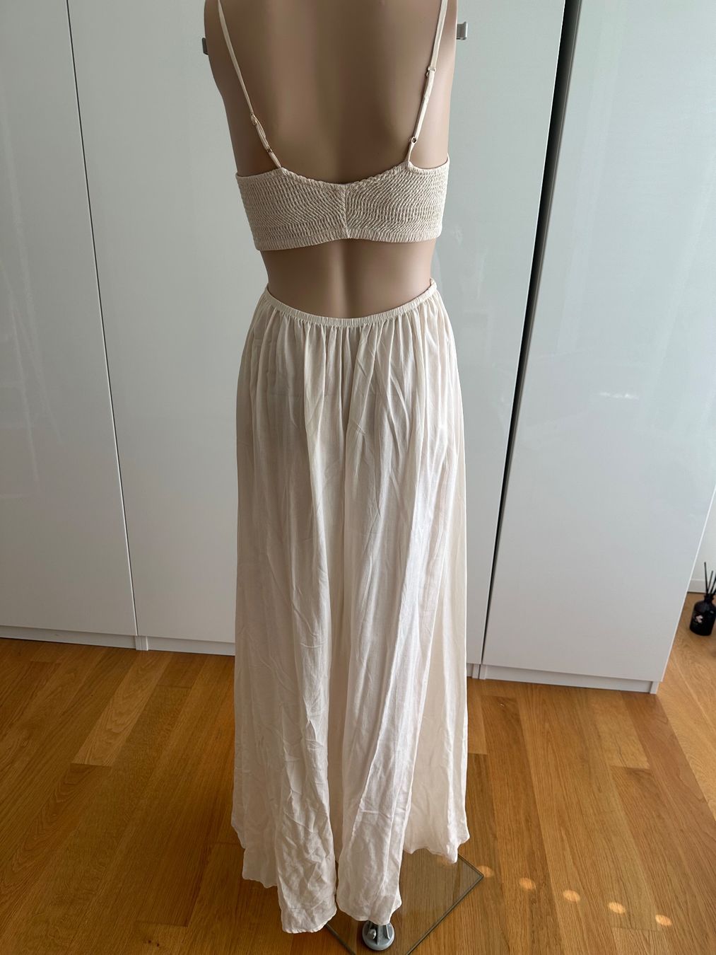 Vestiti: Sommer Maxikleid, creme, Gr. S – Nuovo e nell'imballaggio originale da Thalwil venduto da GerSutter 1