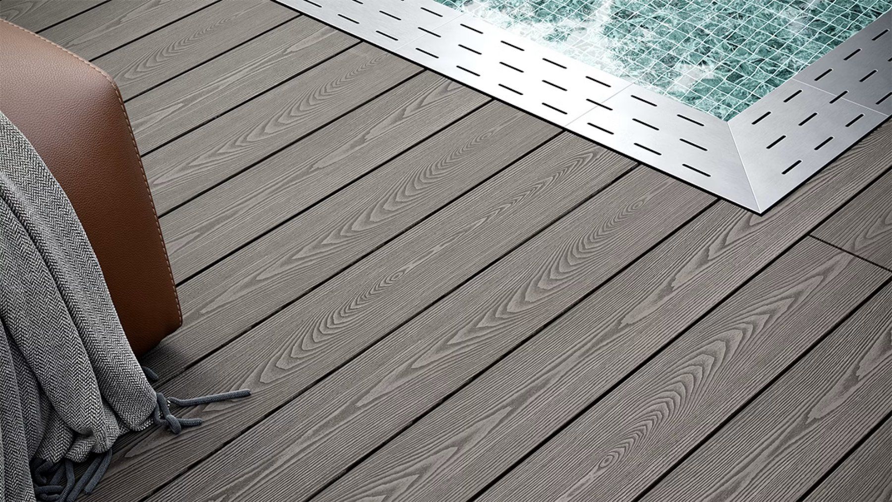 Revêtements de sol: Terrassendielen WPC CLASSIC *AKTION FR. 15.-/Laufmeter – Neuf avec emballage d'origine à Ibach par floorandmore_schwyz