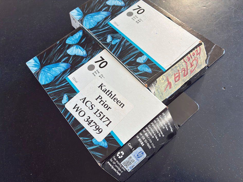 Hewlett Packard Cartucce per stampanti & toner: 2 Tintenpatronen HP70 Grau – Nuovo e nell'imballaggio originale da Bern venduto da Maccalvin 1