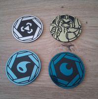 POKEMON Coins 4 Stück