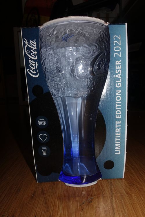  Foto zu MC Donalds Coca Cola Limitierte Gläser 2022 / Nachtblau (Neuf avec 
