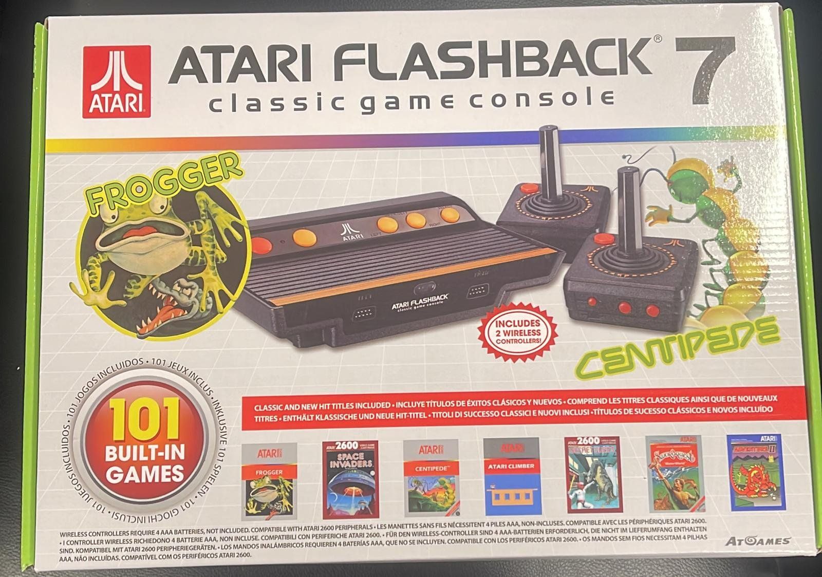 Atari Konsolen: ATARI FLASHBACK 7 CLASSIC GAME CONSOLE – Neu und originalverpackt aus Zürich von  8