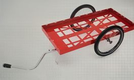 Lastenanhänger Fahrrad Velo Anhänger 100kg Tragkraft
