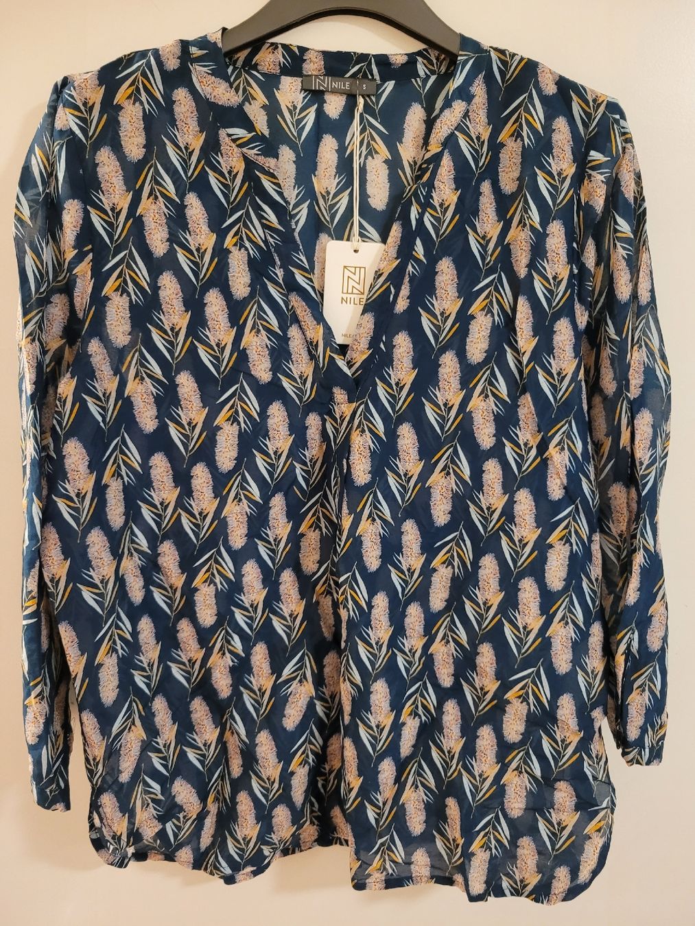 Nile Blusen: nile bluse neu gr. S, seide/ baumwolle – Neu und originalverpackt aus Urdorf von Mico.I