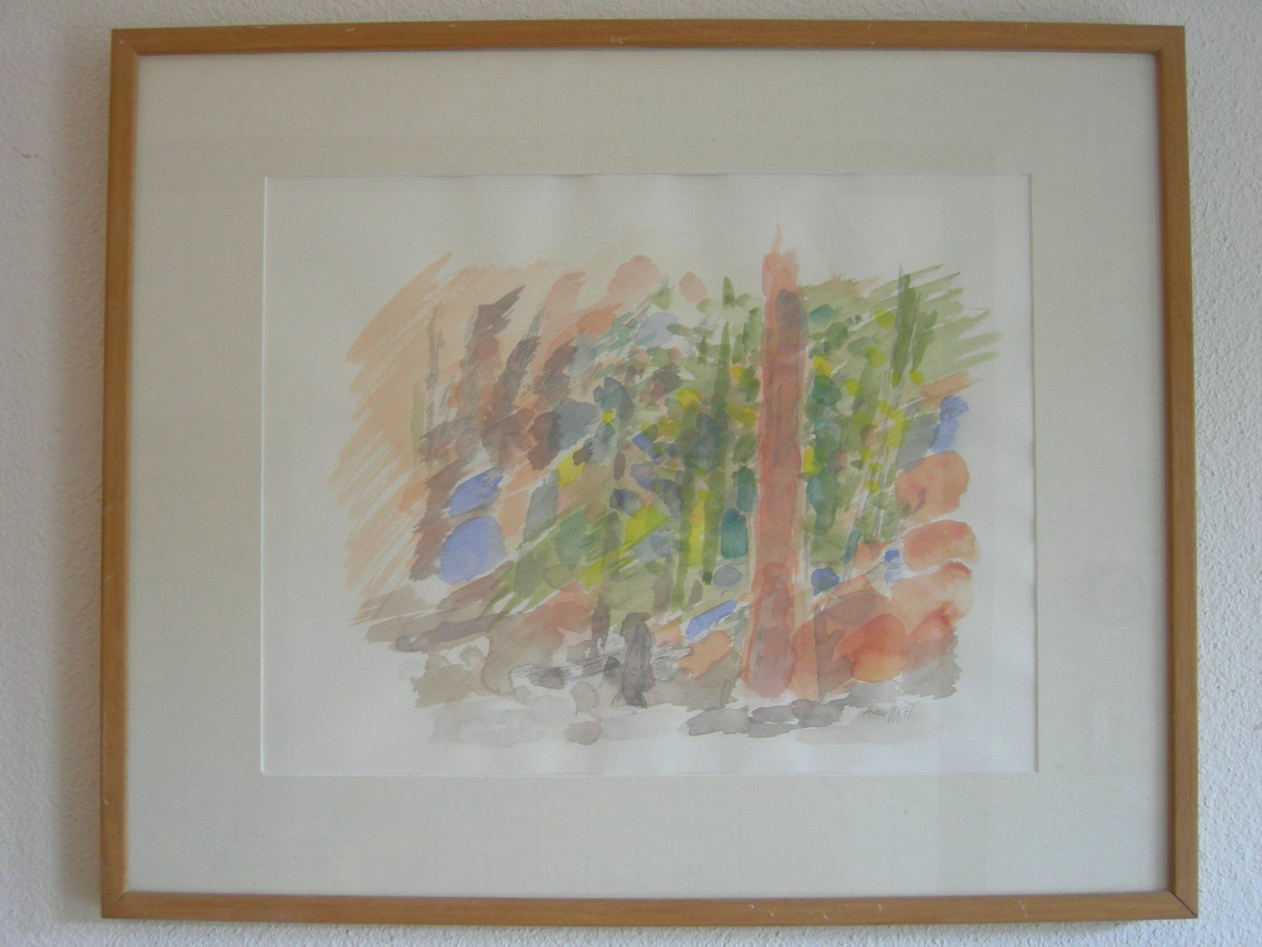 Dipinti: Aquarell - Sommerwald von Alex Maier – Nuovo (secondo la descrizione) da Rheinfelden venduto da sabine0101