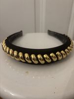 Bandeau Alexandre de Paris noir/or - Superbe état!
