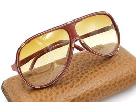 Originale Guy Laroche Sonnenbrille Vintage Rot/Bernstein 😎