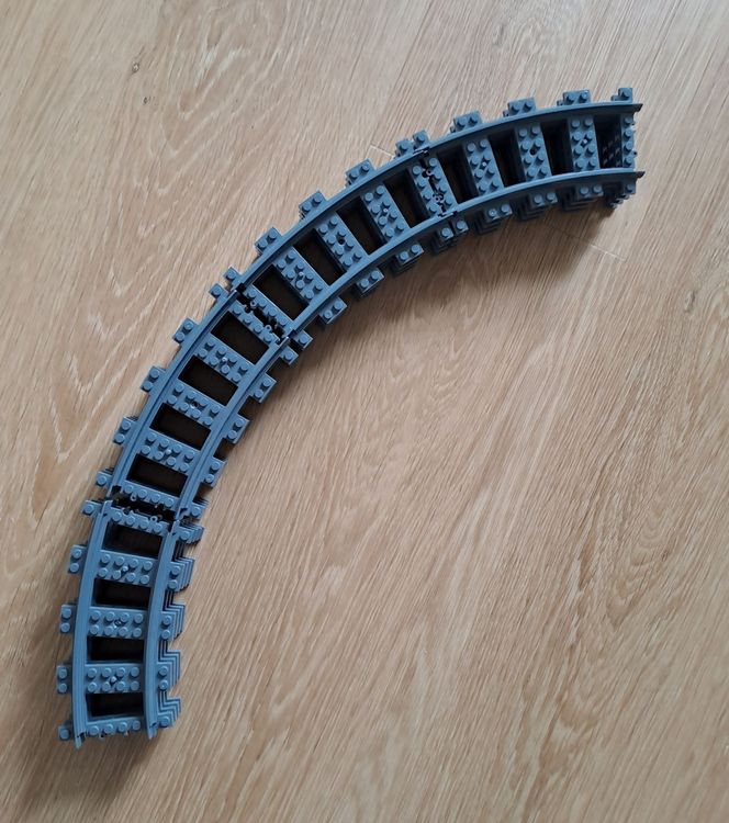Eisenbahn Schienen Kreis (LEGO kompatibel): 16 Bogen kl. R40 (Neu ...