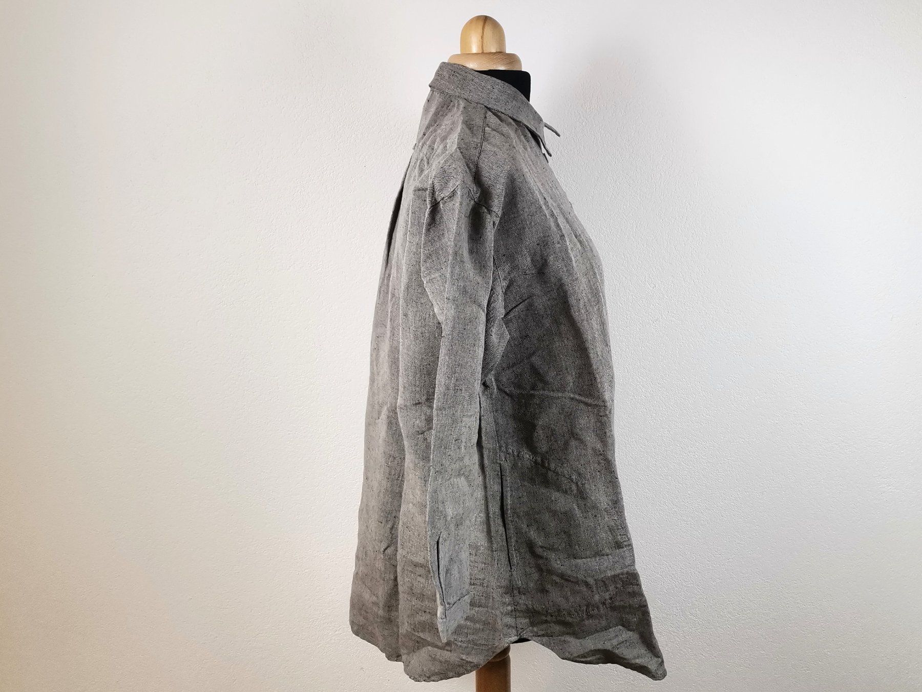 Gudrun Sjöden Camicette: GUDRUN SJÖDEN Hemdbluse, Grösse M, Hellgrau – Usato da Schaffhausen venduto da Restwert_SH 2