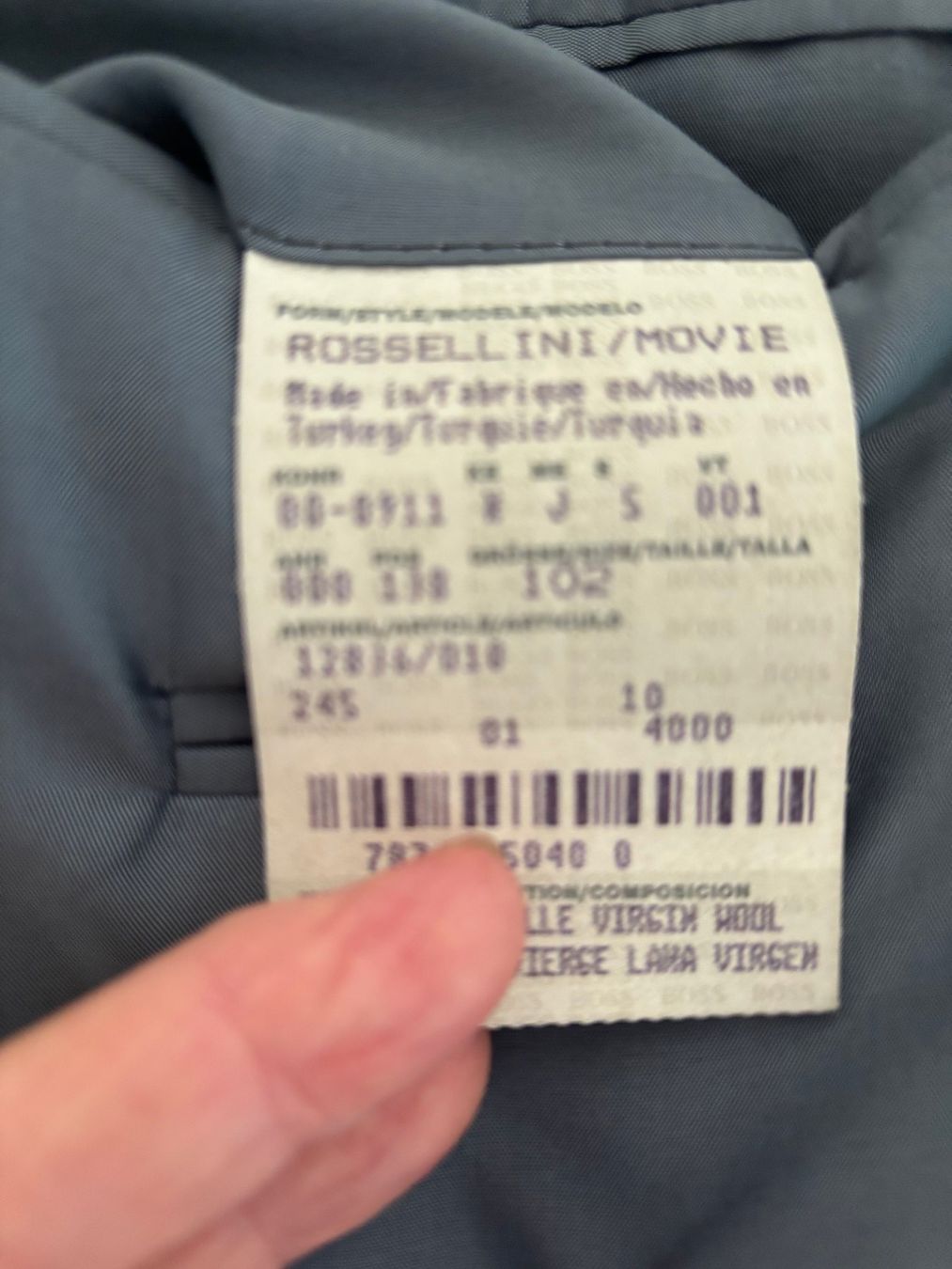 Hugo Boss Jacken: BLAZER BOSS – Gebraucht aus Zürich von tin_l2gz 1