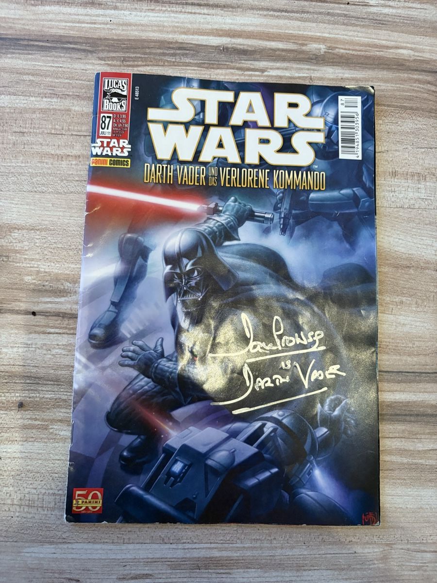 Fumetti: Signierter Darth Vader Comic – Usato da aarwangen venduto da mikemog