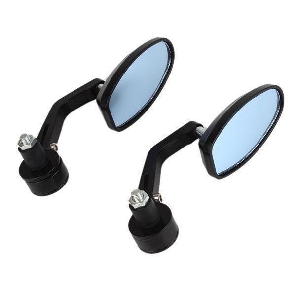 Kaufe Für Husqvarna Svartpilen 401 250 701 Blau Glas Rückspiegel Runde Lenker Bar End Rückansicht Seiten Spiegel Motorrad Zum Preis Ab 30