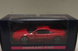 Ferrari F355 Berlinetta 1994 rot, Sammlermodell 1:18(em55)