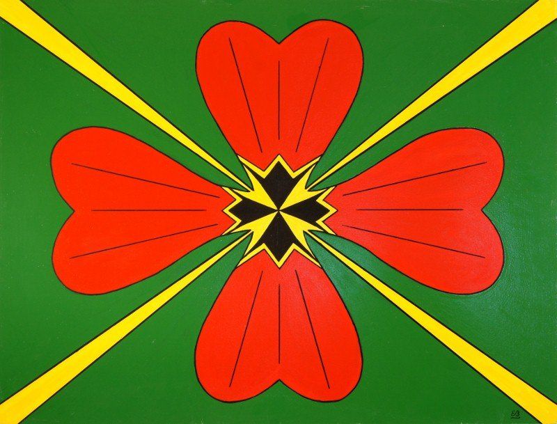 Dipinti: Gr. Gemälde: Madeleine's Tulpe – Usato da Fribourg venduto da erw_68dx