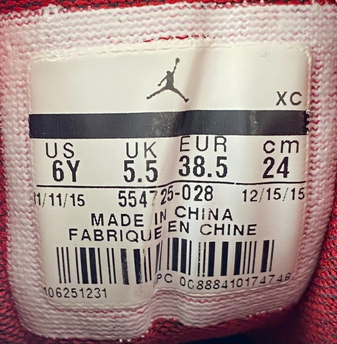 Jordan Scarpe per ragazzi: Chassures Nike Air Jordan t. 38,5 – Usato da Peseux venduto da Gilloss 5