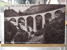 Albula Bahn Filisur Lindt & Sprüngli RHB  Postkarte  1