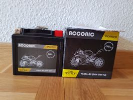 Motorradbatterie, neu, YTX5L-BS (Gel), auch SA / SO!