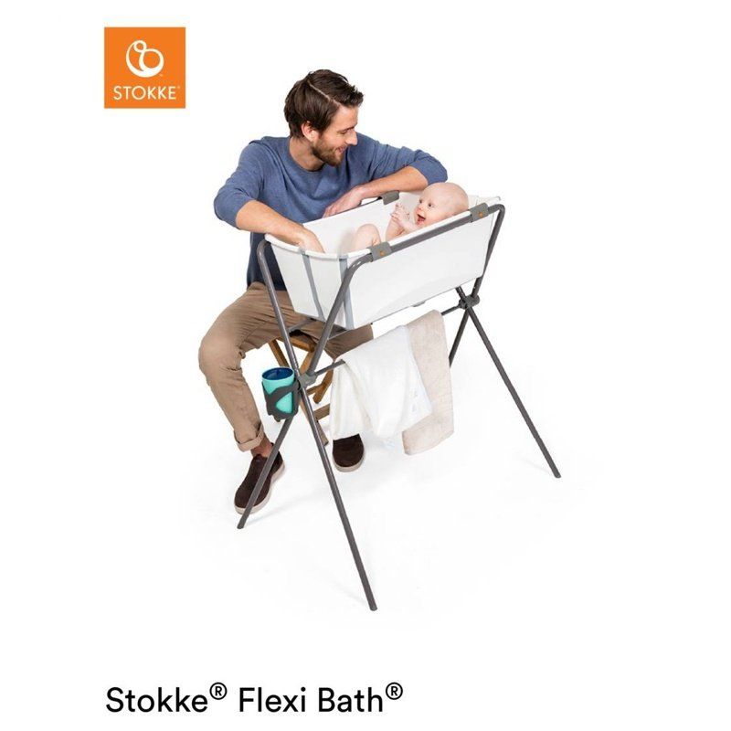 Stokke Vasche da bagno: STOKKE Flexi Bath Bundle / NEU - Liquidationsartikel – Nuovo e nell'imballaggio originale da Muri AG venduto da Skydive63