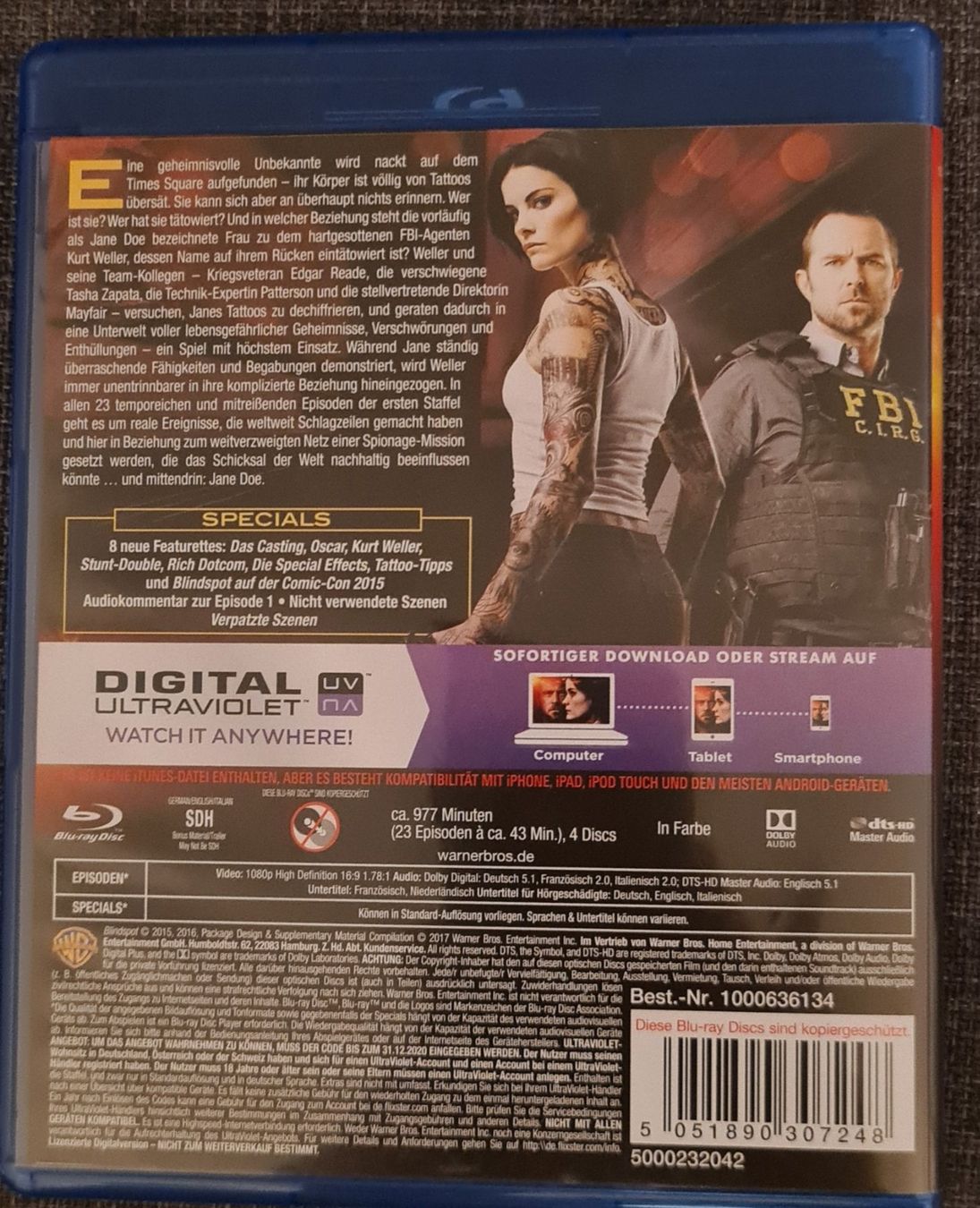 Alle DVDs: Blindspott Die Komplette Erste Staffel – Neu (gemäss Beschreibung) aus Oberkirch LU von ThE_CoLLecTor666 1