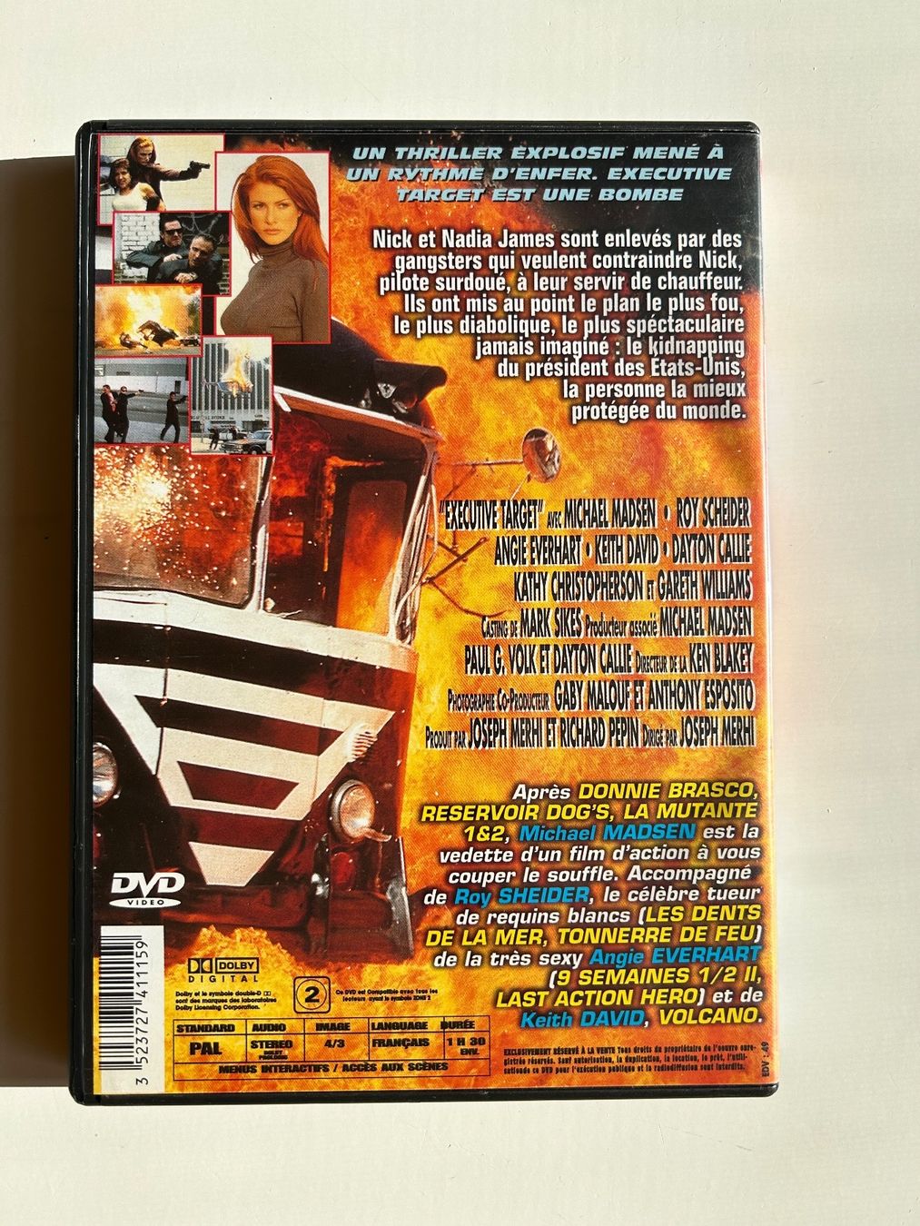 Tutti i DVDs: EXÉCUTIVE TARGET – Usato da St-Cierges venduto da Crisi53 1