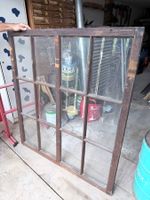 Vintage wooden window 12 panes used condition