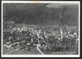Hausen am Albis Flugaufnahme