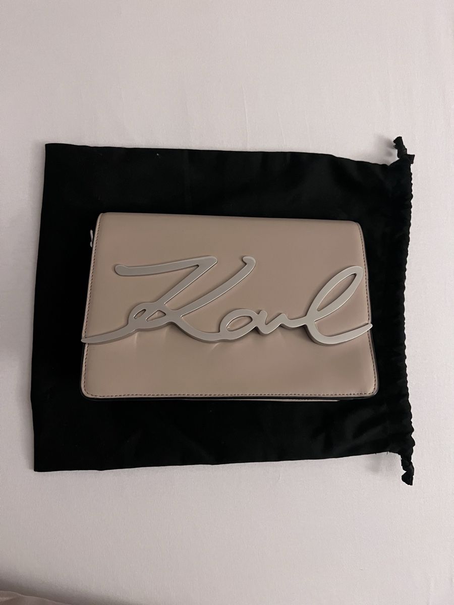 Karl Lagerfeld Borse da donna: Karl Lagerfeld Umhängetasche beige – Nuovo (secondo la descrizione) da Kloten venduto da ttuna 2