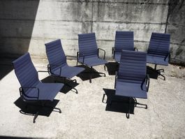 6 Alu Chair EA112 Stühle Sessel Bürostüle Eames Vitra Miller