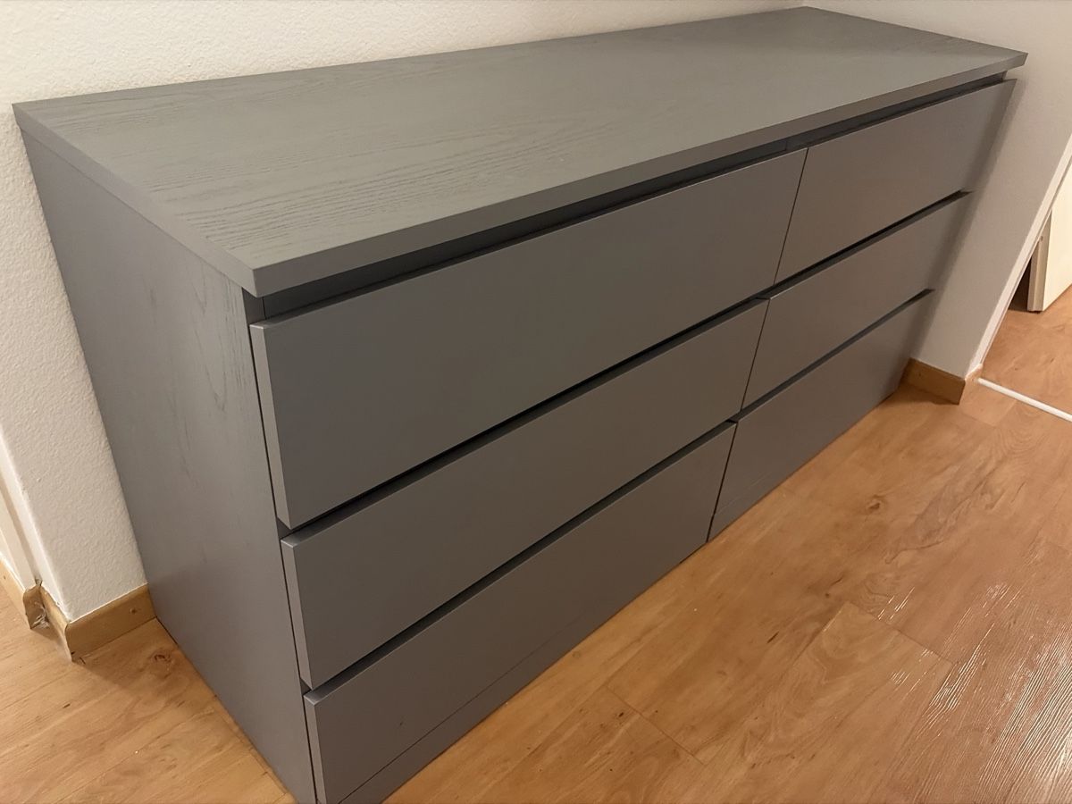 Cassettiere: Ikea-Kommode grau 6 Schubladen guter Zustand – Nuovo (secondo la descrizione) da Oberengstringen venduto da Fabi_27 1