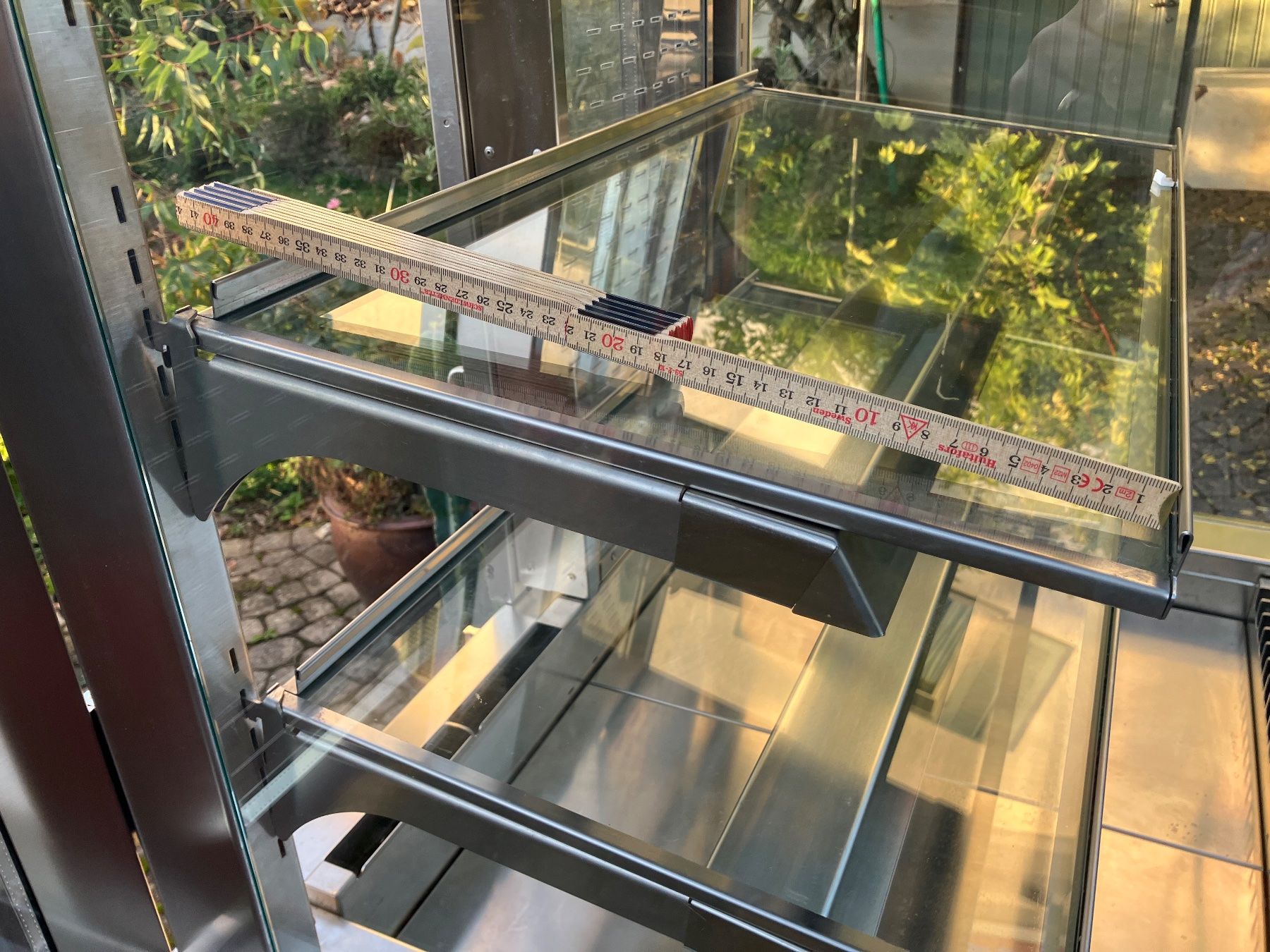 Allestimento di negozi e stand fieristici: Kühltheke/Vitrine  Glas/CNS – Usato da Dürrenäsch venduto da gaertner_79 3