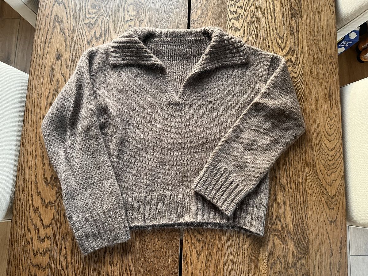 Pullover & Sweatshirts: Handgestrickter Pullover - Wolle/Seide/Mohair – Neu (gemäss Beschreibung) aus Altikon von MyZodiac