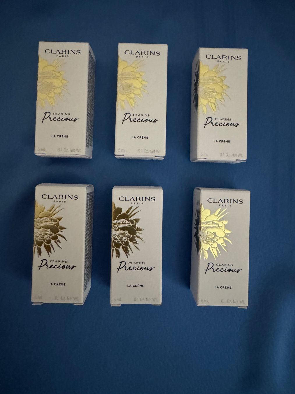 Clarins Cura del viso: ** CLARINS PRECIOUS - SET ** – Nuovo e nell'imballaggio originale da Giebenach venduto da BeautyLover.90s