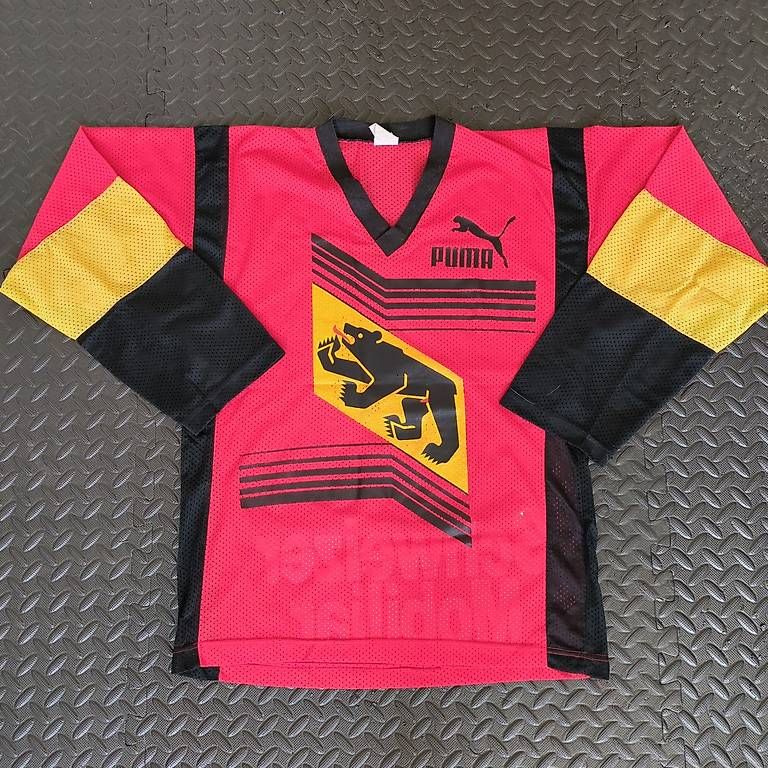 Puma Canottiere & Pantaloni: Trikot SC Bern 1986-87 – Usato da Bulle venduto da ArbolDeNavidad