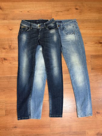 2x Tiffosi Women’s Jeans W26/W28 L32 Blue