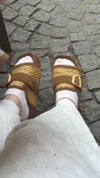Damensandalen braun Grösse 40 neuwertig