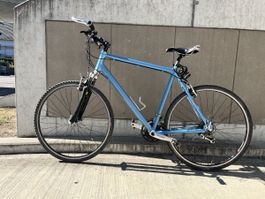 Trekkingfahrrad blau Herrenmodell gebrauchter Zustand