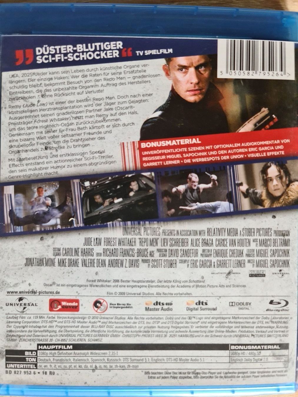 Tutti i DVDs: repo men blu ray – Usato da Dintikon venduto da Vexi 1