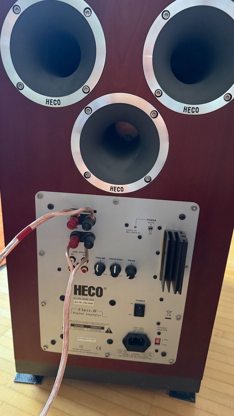 Heco Casse acustiche: HECO Celan Sub 30A Aktiver Subwoofer – Usato da Zürich venduto da Soennele 4