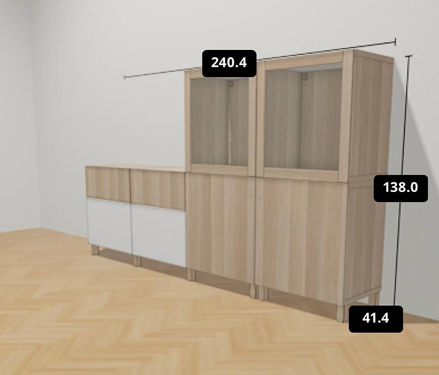 Ikea Scaffali: Mobile Besta Ikea – Usato da Bidogno venduto da Laretta91