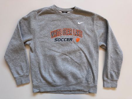 Nike Club Sweatshirt Pullover White Bear Lake soccer Sz M
