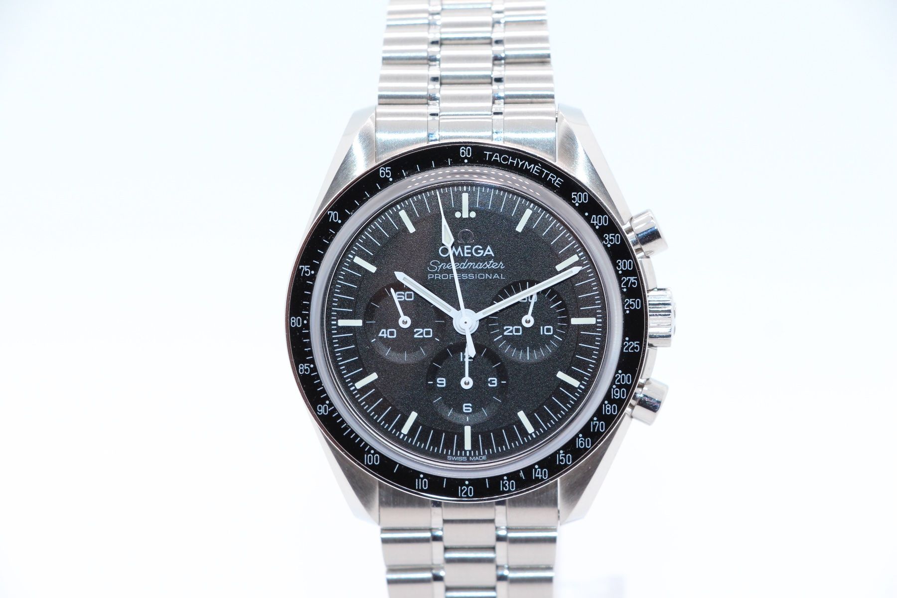 Omega Orologi: Omega Speedmaster Saphir Ref. 310.32.42.50.01.002, Full-Set – Usato da Zug venduto da eMDi_Collection